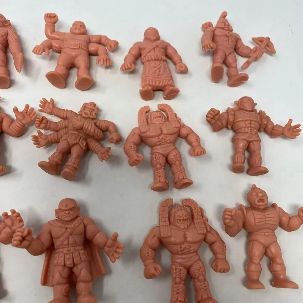 Lot of 15 Vintage m.u.s.c.l.e. Muscle Men Kinnikuman Figures Wrestling 80's Toys